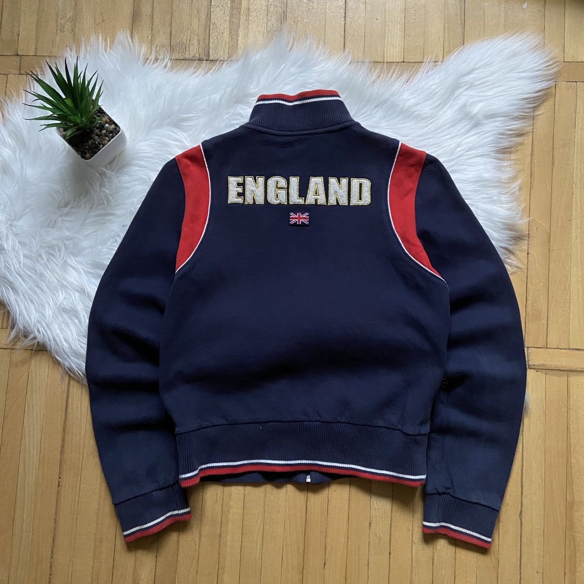 Kappa 📌 Crazy Vintage Kappa England Y2K Cropped Zip-Up Size M / US 6-8 / IT 42-44 - 2 Thumbnail