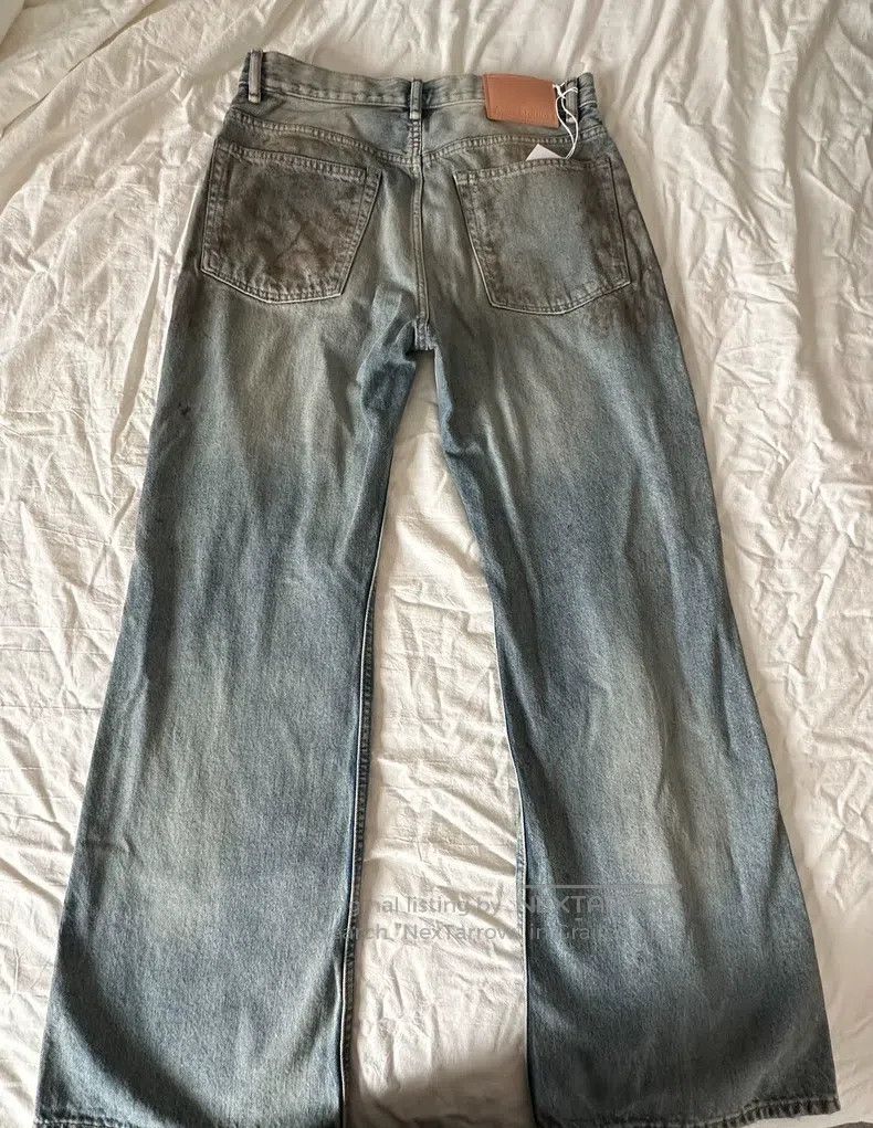Acne Studios Acne Studios Mud-Dyed Ripped Denim Jeans Size US 29 - 2 Thumbnail