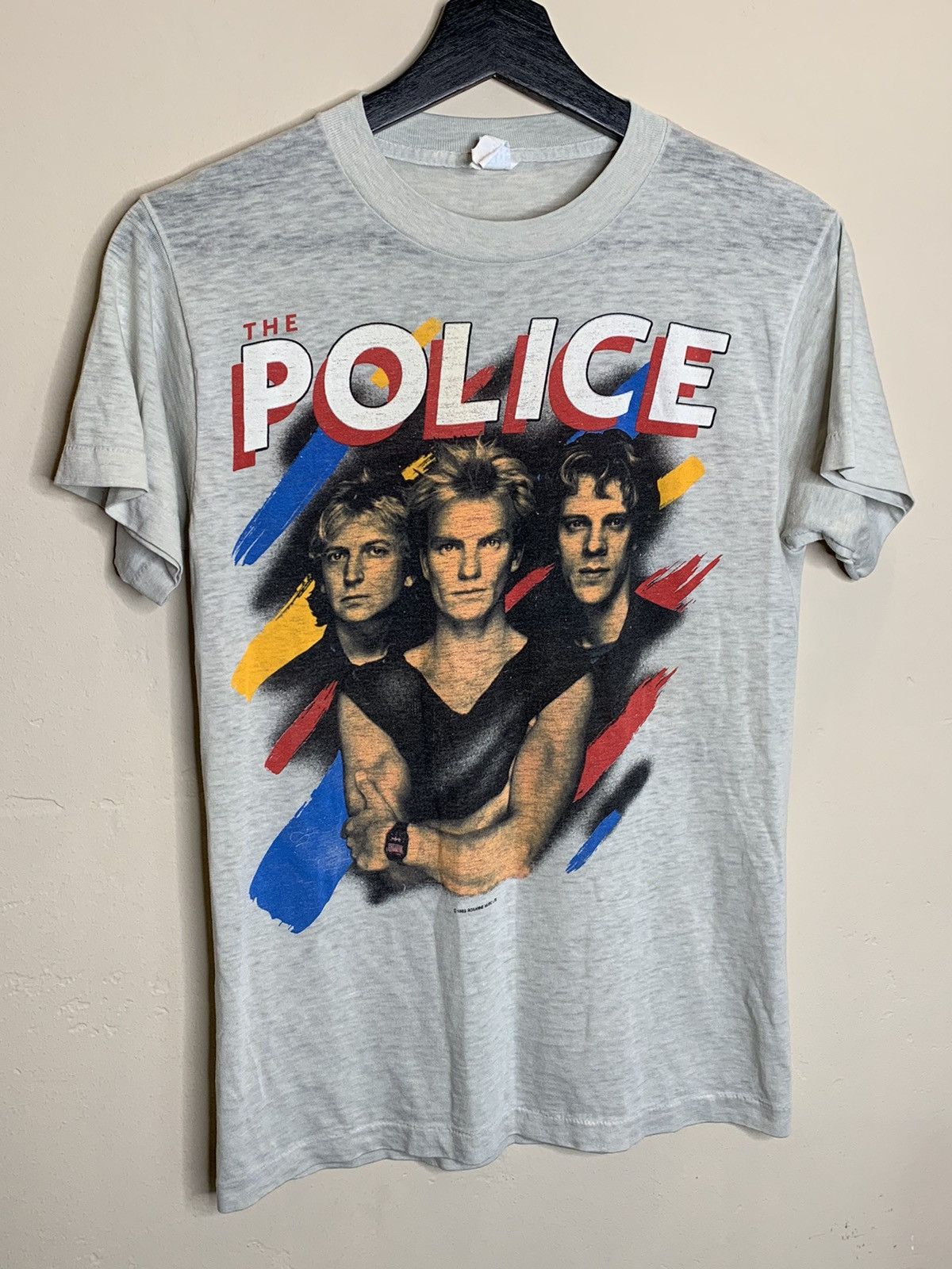 RARE* Vintage 1983 The Police Synchronicity Tour Sting Shirt