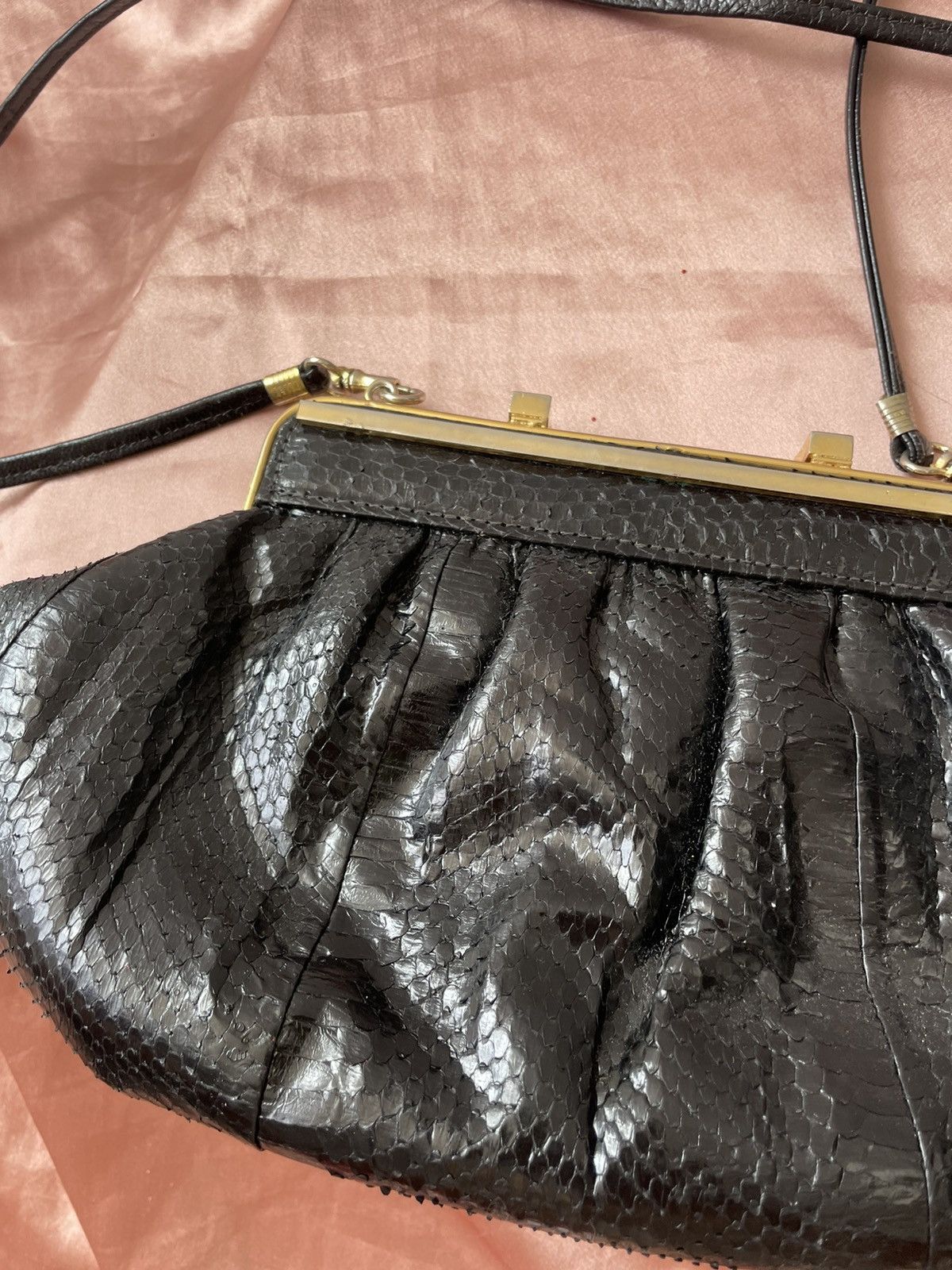 Vintage Vintage bag leather Size ONE SIZE - 10 Thumbnail