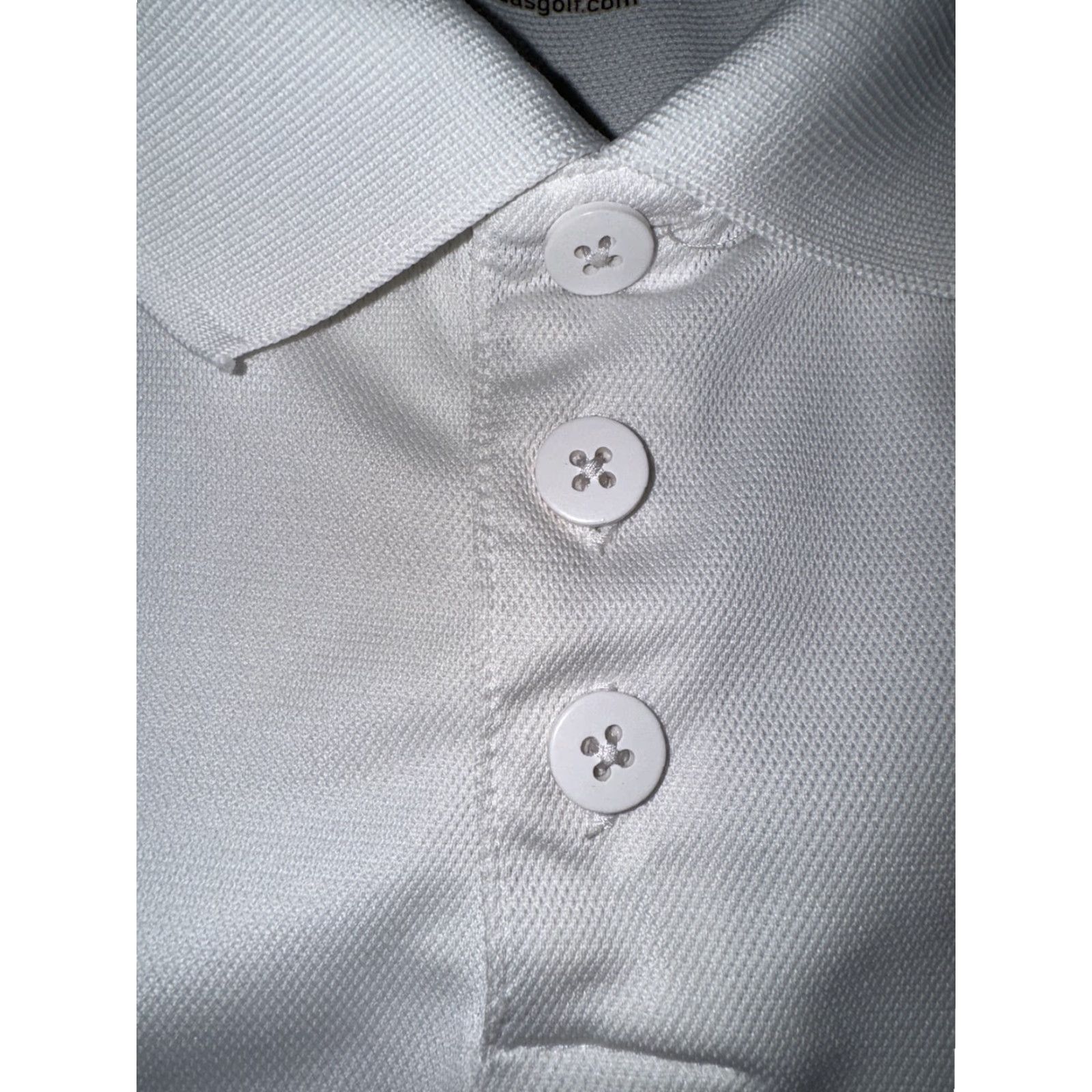Adidas Adidas Golf Polo Shirt White Medium 21x25 Mens Polo Shirt White Medium Adidas Golf Polo Mens Size US M / EU 48-50 / 2 - 4 Thumbnail
