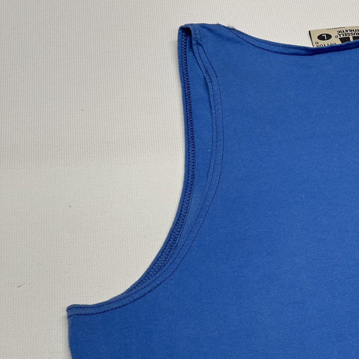 Russell Athletic × Vintage VTG Russell Athletic Tee Shirt Sleeveless Tank Top Patch 90s Size US L / EU 52-54 / 3 - 10 Thumbnail