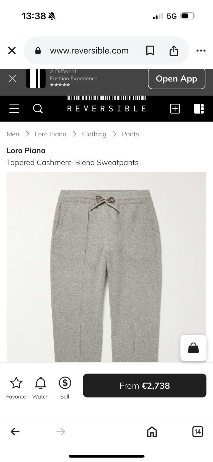Loro Piana LORO PIANA joggers STUDY SIZES IN PHOTOS BY TAPE MEASURE Size US 32 / EU 48 - 17 Thumbnail