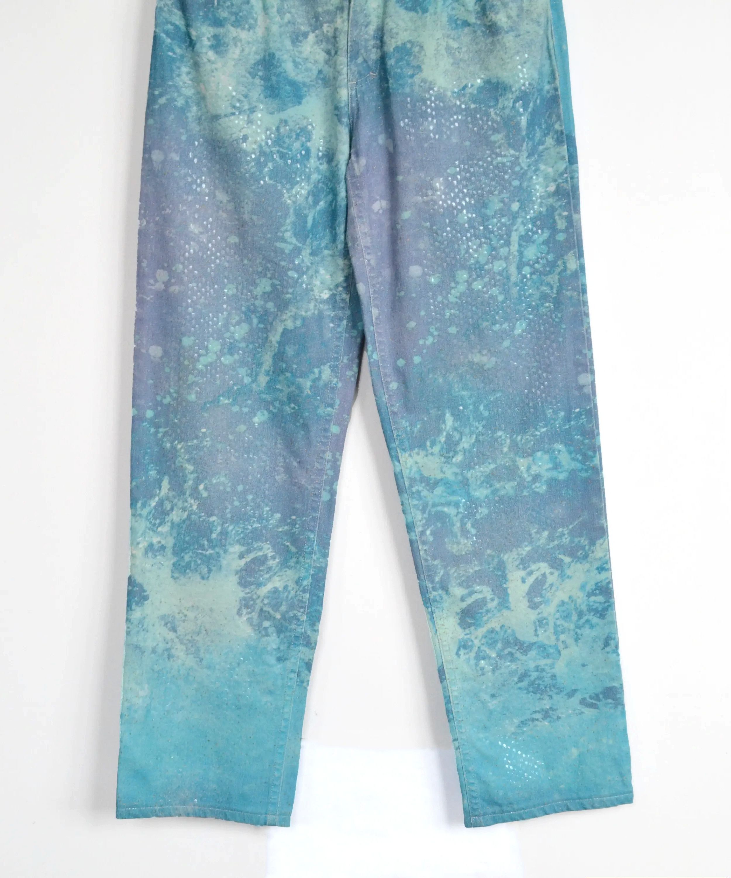 Roberto Cavalli Roberto Cavalli Jeans Pants Scale Blue Purple Vintage '99 Size US 32 / EU 48 - 7 Thumbnail