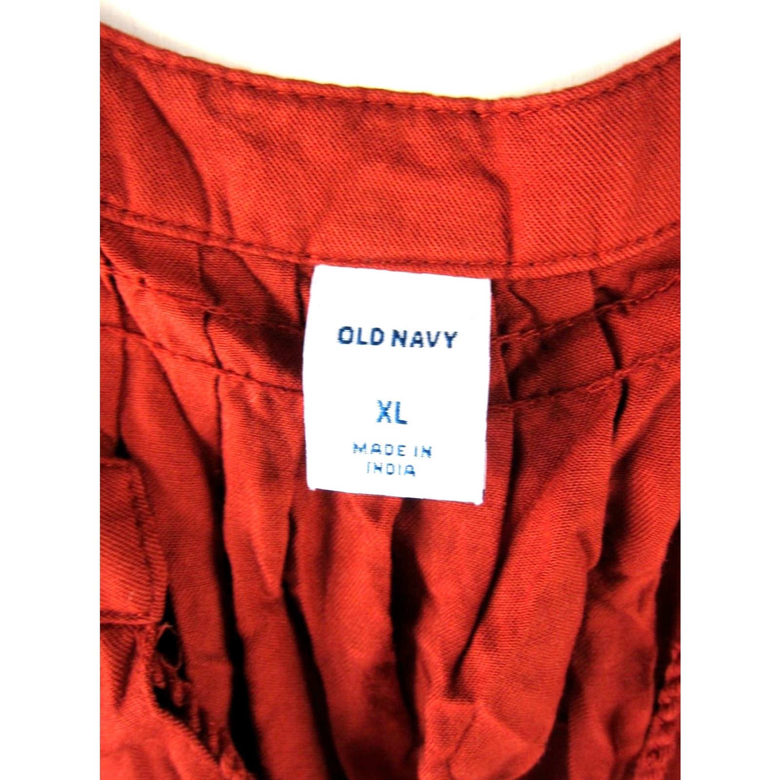 Old Navy Old Navy Orange V-Neck Long Sleeve Sheath Tunic Dress Woman XL Size XL / US 12-14 / IT 48-50 - 3 Thumbnail