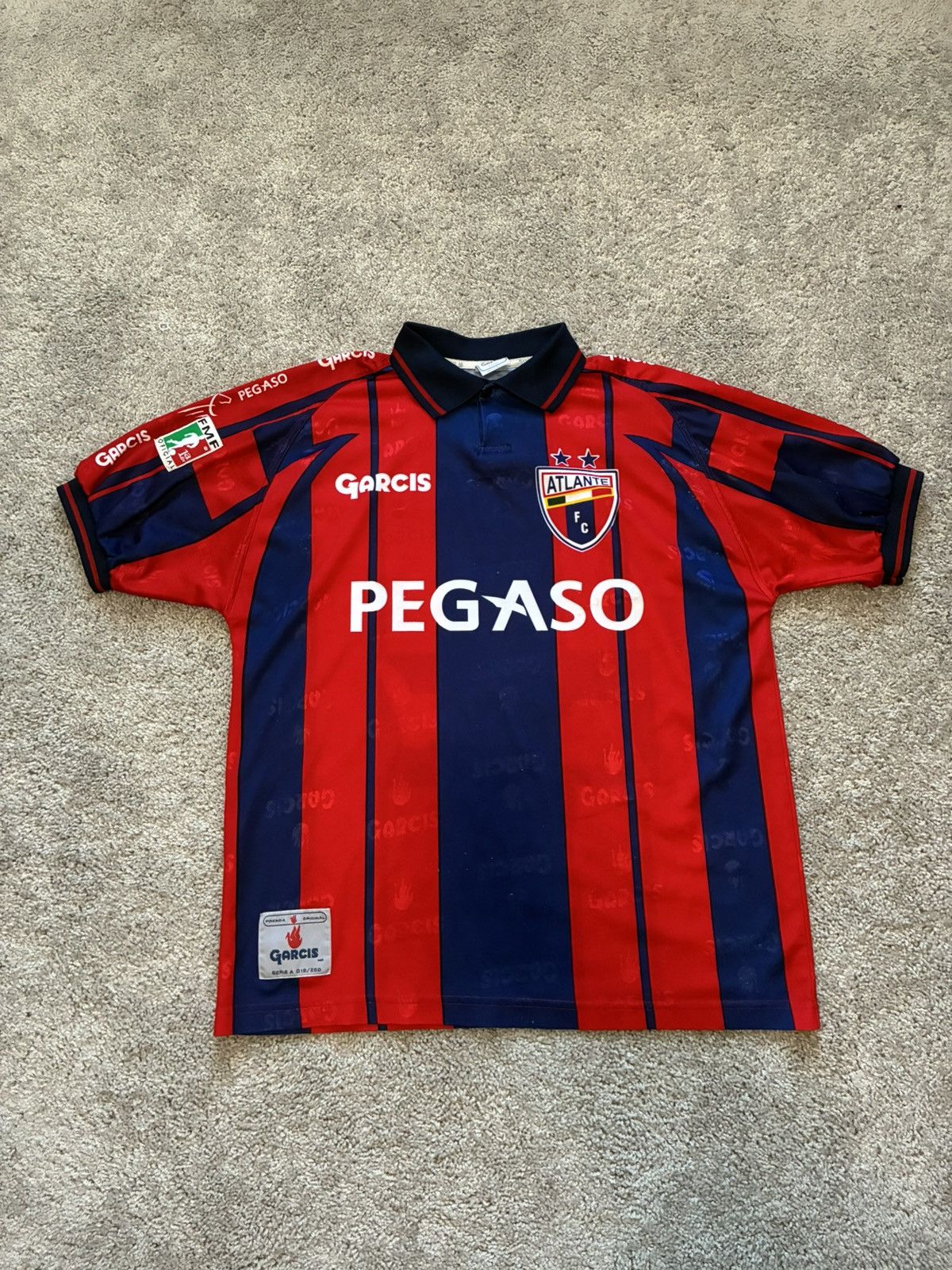 Other 2001/2002 Atlante FC Home Kit Size US XL / EU 56 / 4 - 1 Thumbnail