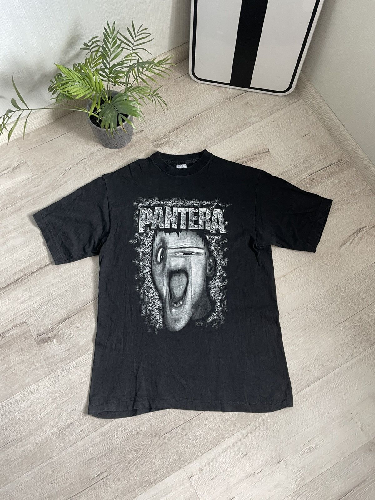 Band Tees Vintage 1995 Pantera Melting Face T-shirt Hard Metal Licen Size US XL / EU 56 / 4 - 3 Thumbnail