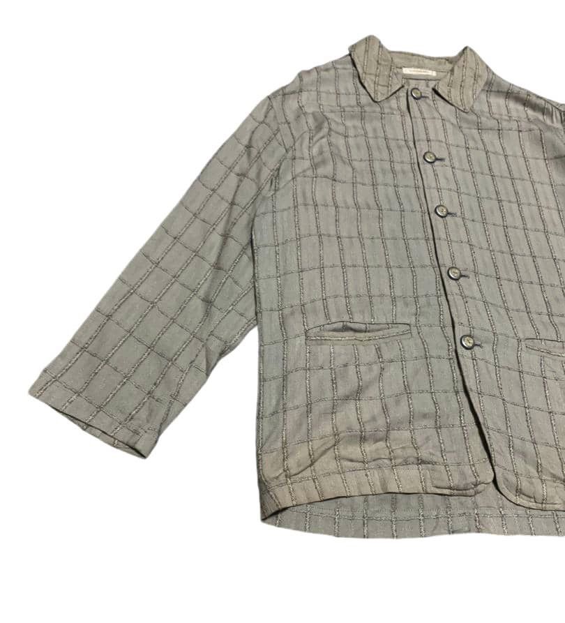 If Six Was Nine Vintage Lancel Paris Patchwork Chore Jacket Button Sun Faded Size US M / EU 48-50 / 2 - 2 Thumbnail