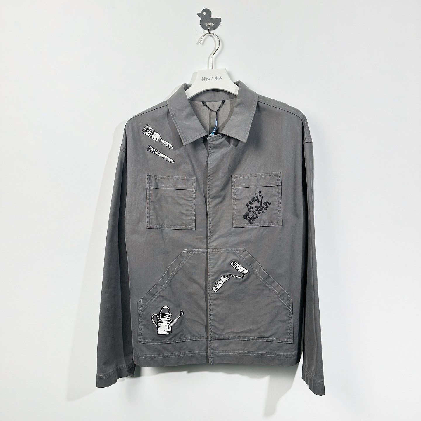 Louis Vuitton Louis Vuitton Embroidered Tool Workwear Jacket Size 50 Size US M / EU 48-50 / 2 - 1 Thumbnail