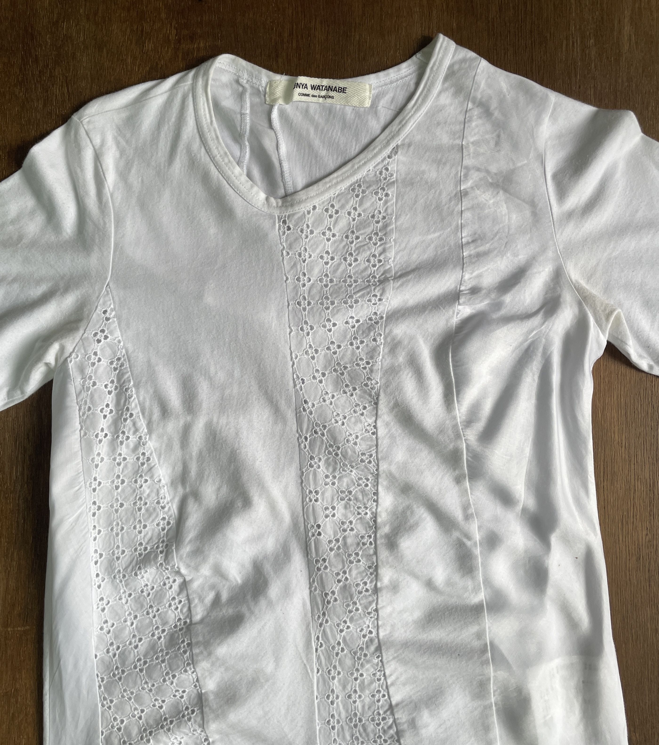 Junya Watanabe JUNYA WATANABE Lace Tee Size US XS / EU 42 / 0 - 2 Thumbnail
