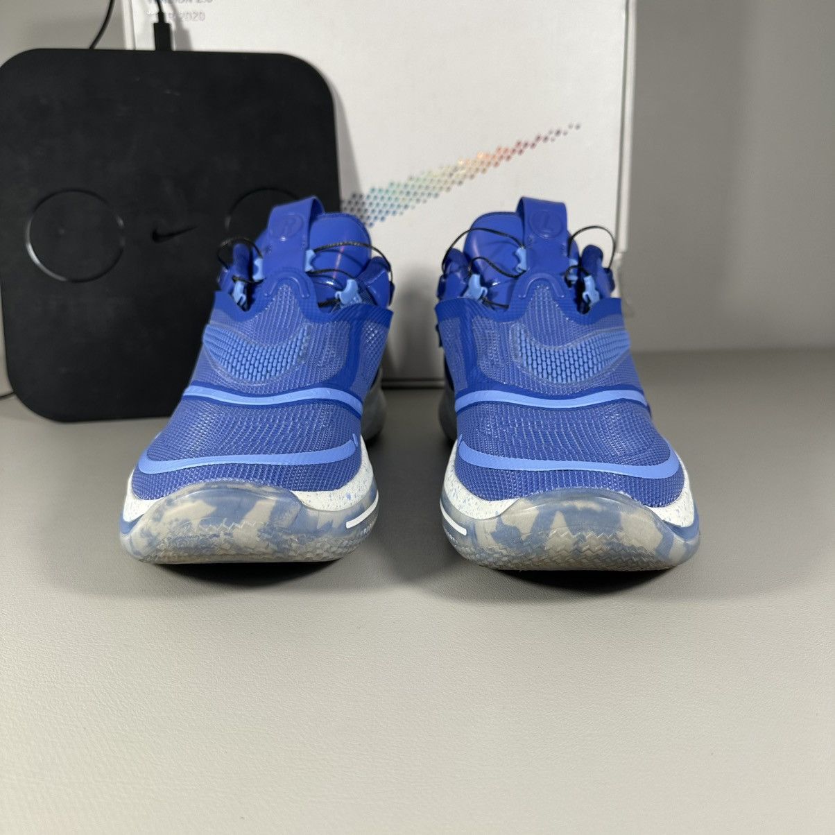 Nike Nike Adapt BB 2.0 Astronomy Blue / Royal Blue Sneakers Size US 8.5 / EU 41-42 - 3 Thumbnail