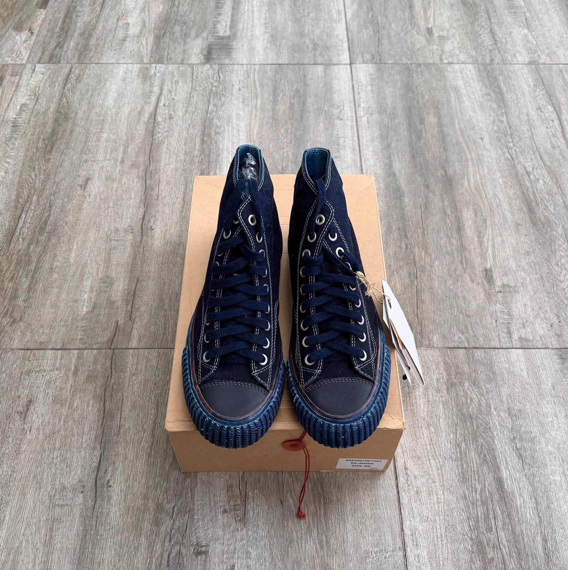 Visvim VISVIM ICT SKAGWAY HI Canvas Indigo US8 New Size US 8 / EU 41 - 1 Thumbnail