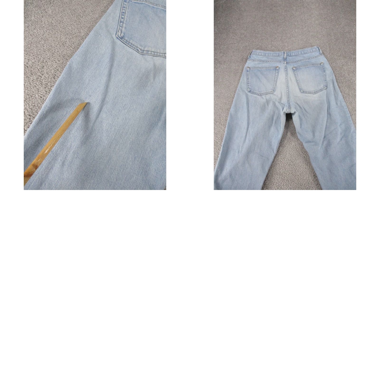 Everlane Everlane Jeans Womens 29 The Cheeky Light Wash Denim Size 29" - 9 Thumbnail