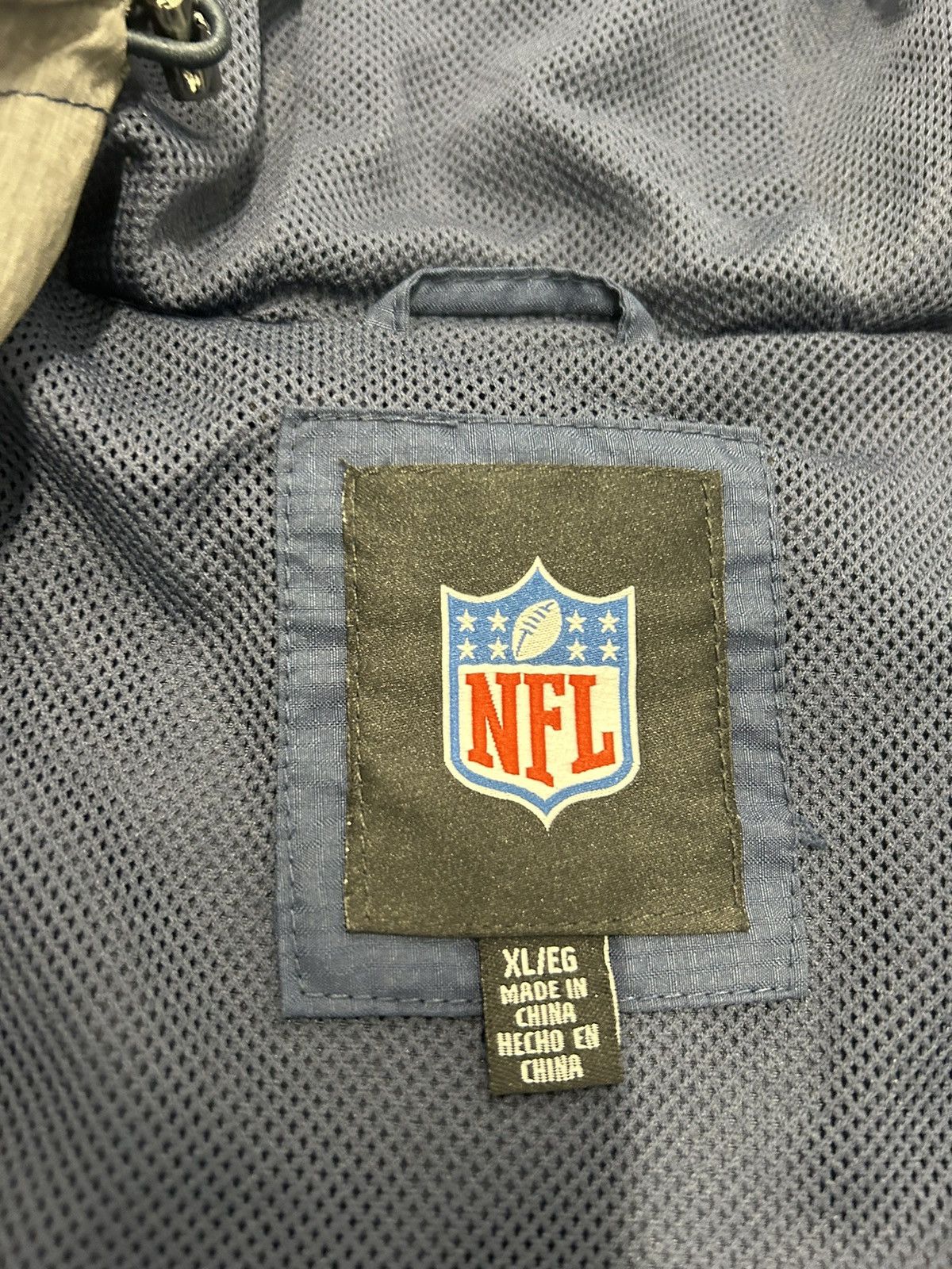 NFL Dallas Cowboys windbreaker jacket Size US XL / EU 56 / 4 - 4 Thumbnail