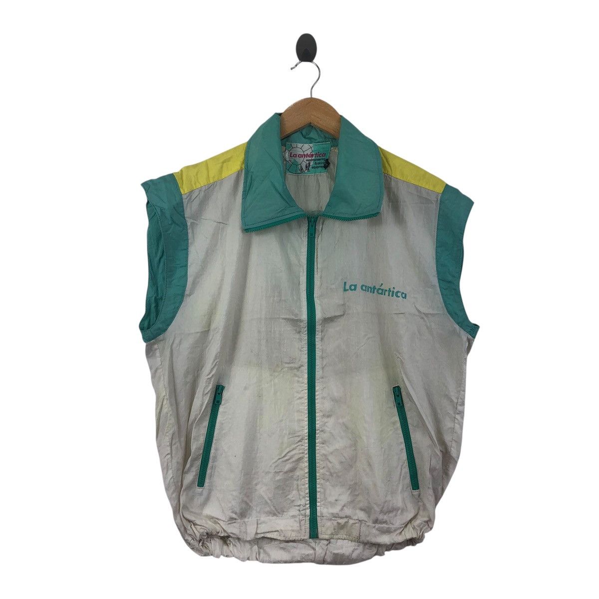 Vintage L’ANTARTICA SKI Tournament Windbreaker Jacket Size US L / EU 52-54 / 3 - 1 Thumbnail