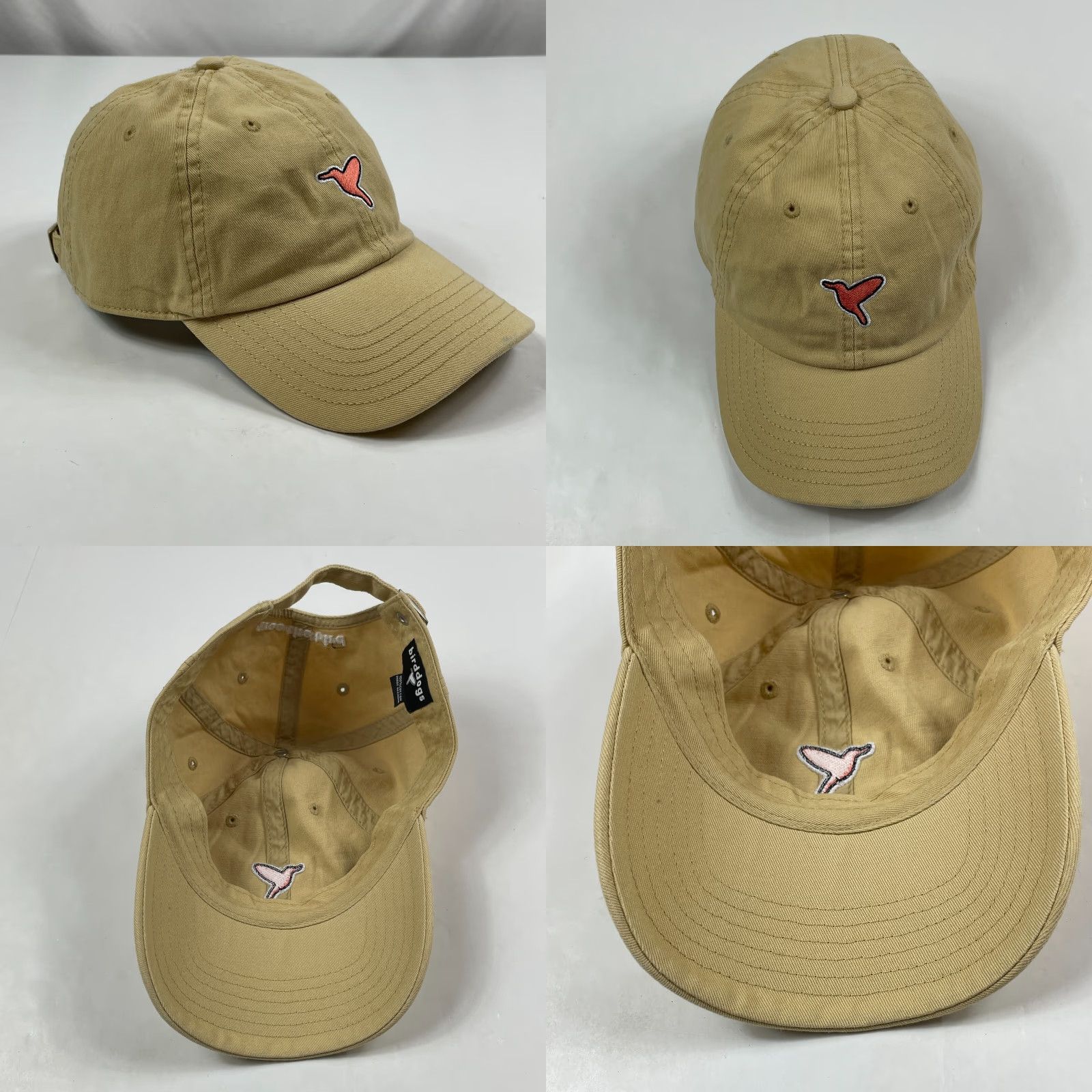 Vintage Bird Dogs Hat Cap Strap Back Brown Golf Golfing Hiking Outdoors Casual Mens Adjustable Cotton Baseball Cap Logo Solid Brown Casual Mens Size ONE SIZE - 8 Thumbnail