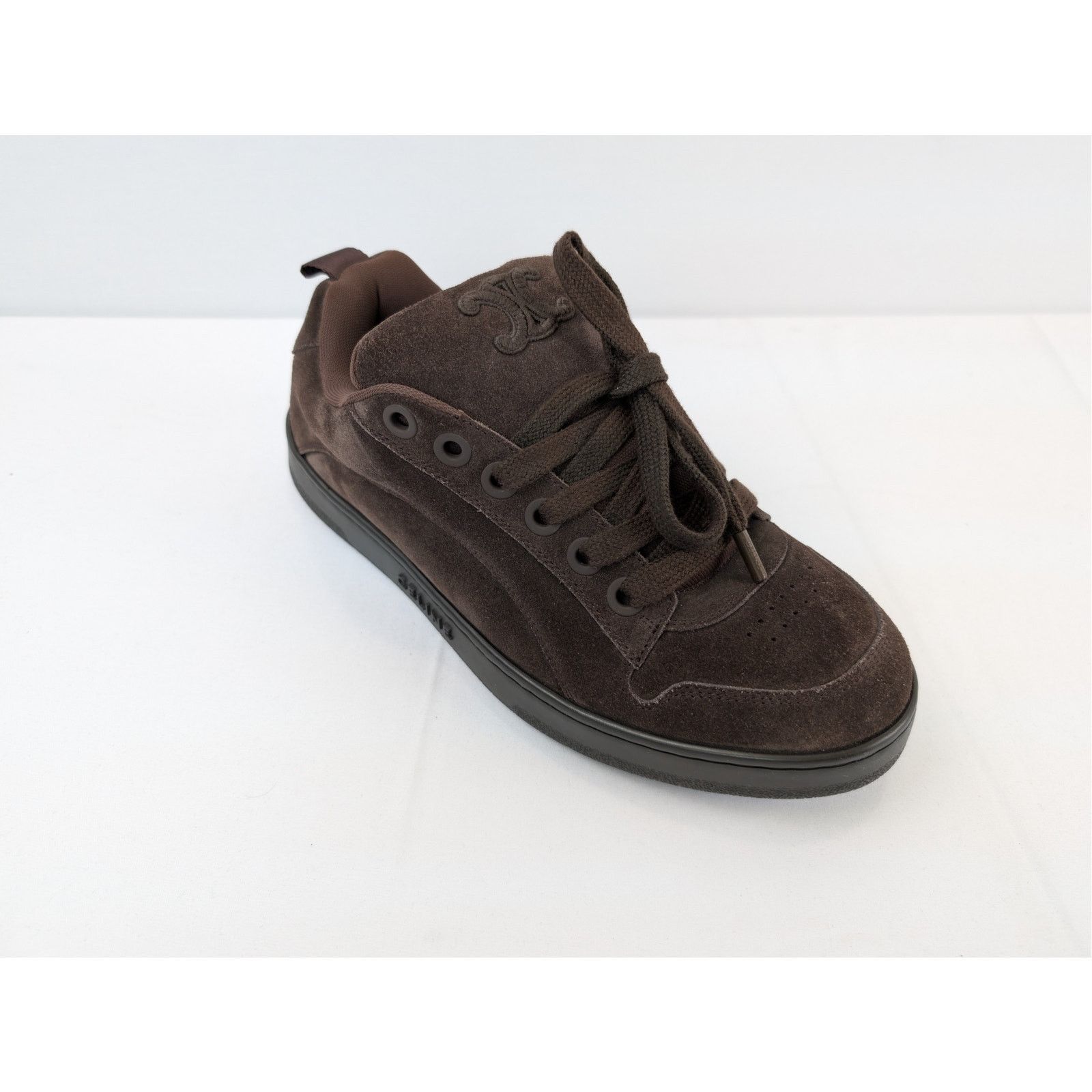 Celine o1rshd1 Suede Calfskin & Mesh Huntington Low top Sneakers Size US 9 / EU 42 - 3 Thumbnail