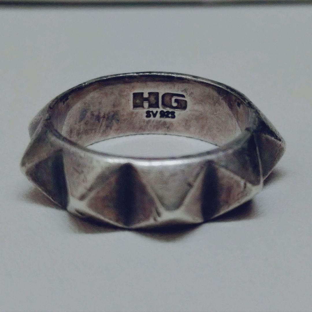 Hysteric Glamour .925 Silver Studded Ring Size ONE SIZE - 1 Thumbnail