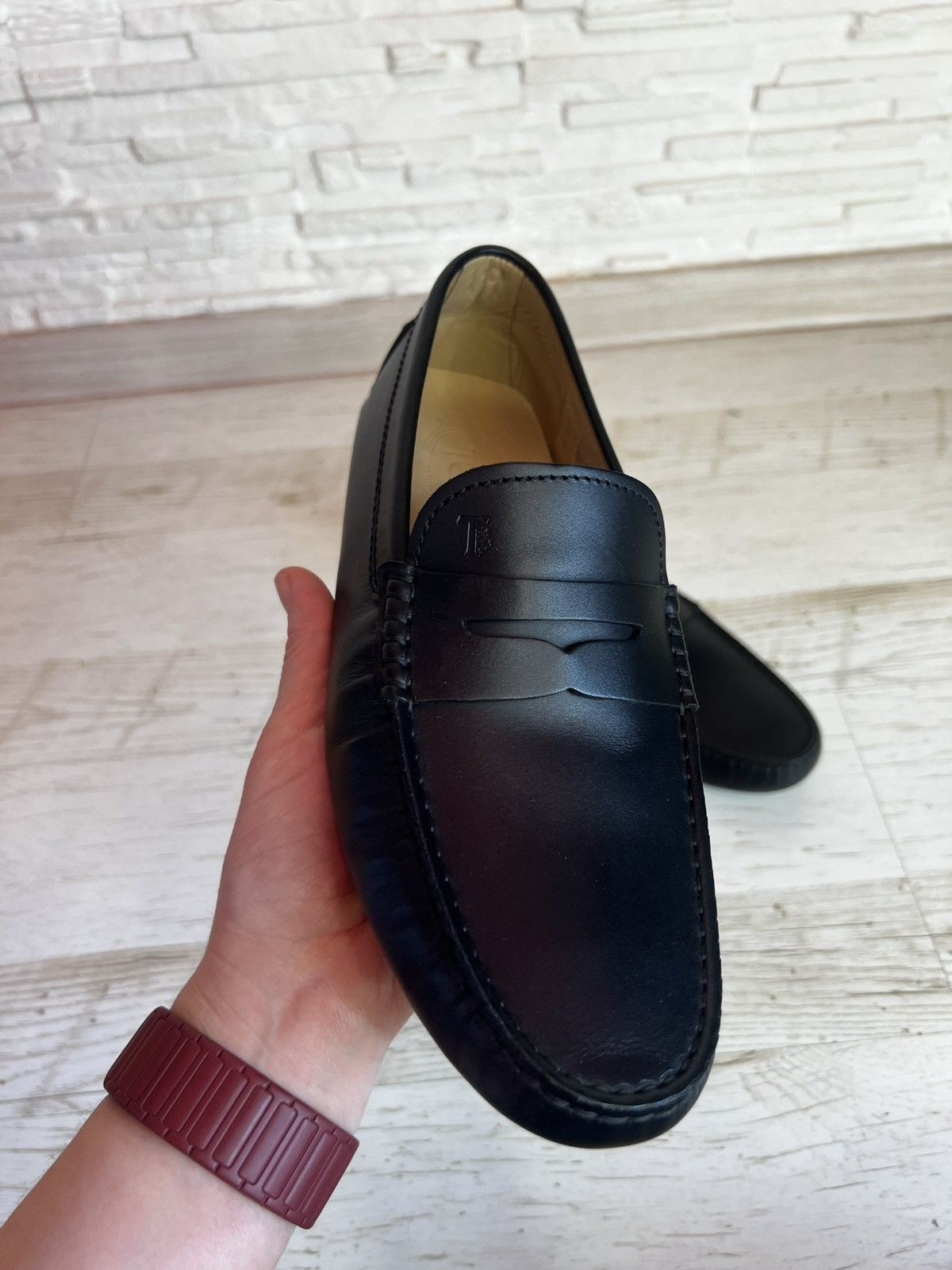 Tod's Tod’s Nuovo Gommino Loafers UK 5,5 Leather Shoes Moccasins Size US 5.5 / EU 38 - 8 Thumbnail
