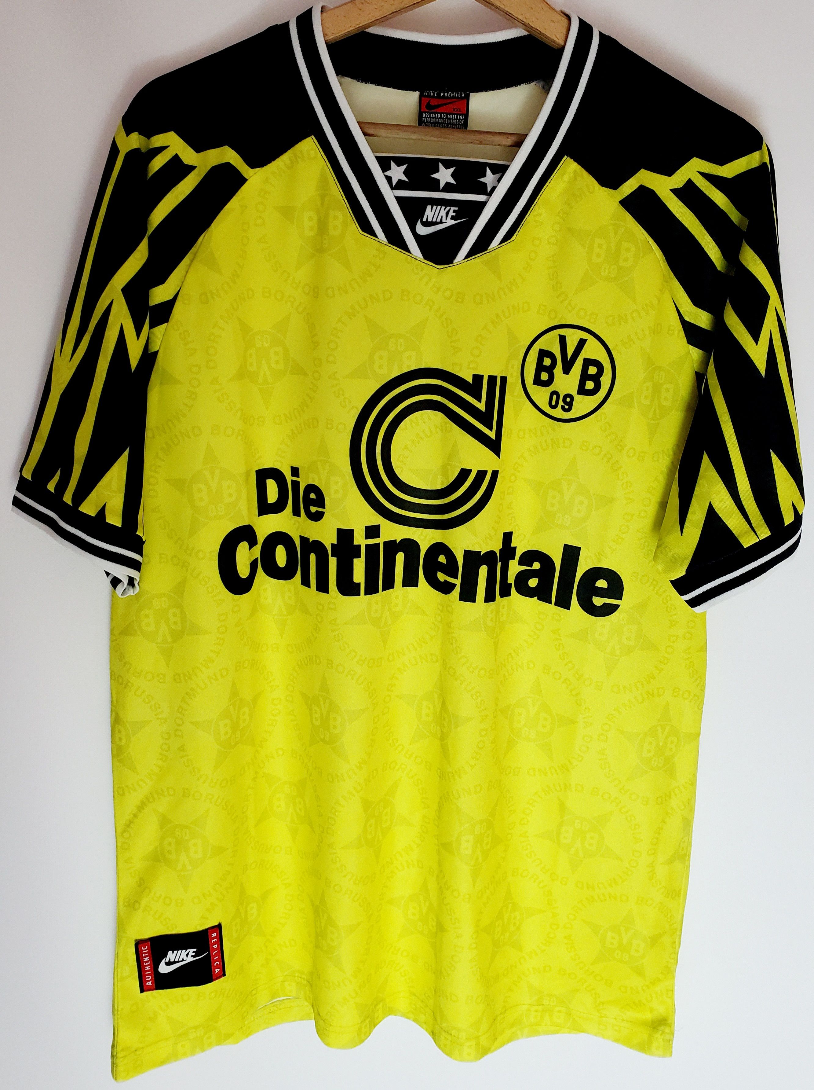 Vintage Borussia Dortmund 1996-1997 Soccer Vintage Reprint size Xl Size US XL / EU 56 / 4 - 1 Thumbnail