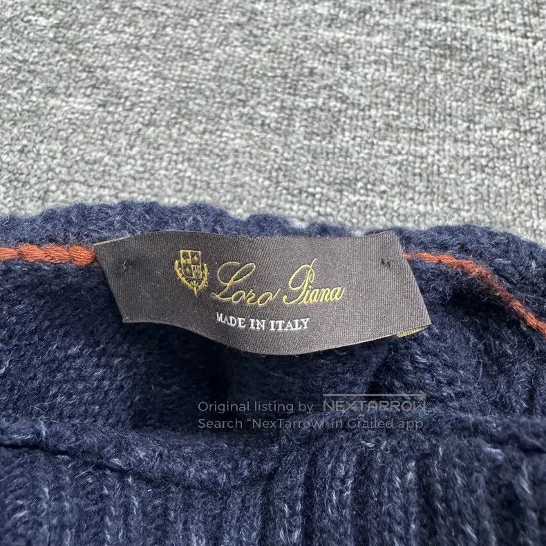 Loro Piana Loro Piana Cashmere knit sweater Size US L / EU 52-54 / 3 - 3 Thumbnail