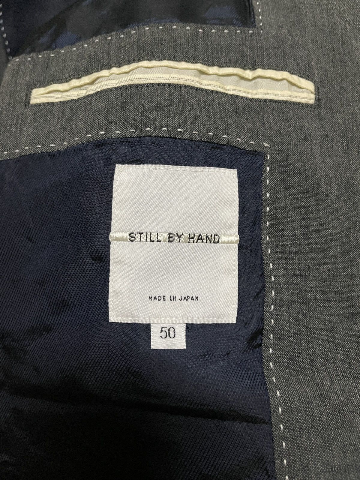 STILL BY HAND Still By Hand Blazer Linen Japan Size 50S - 16 Thumbnail