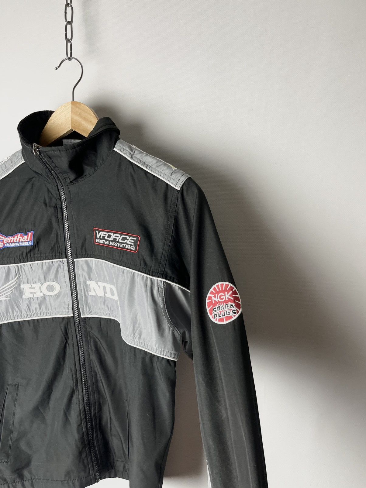 Honda Vintage Nylon Track Jacket Honda Size S Size US S / EU 44-46 / 1 - 2 Thumbnail
