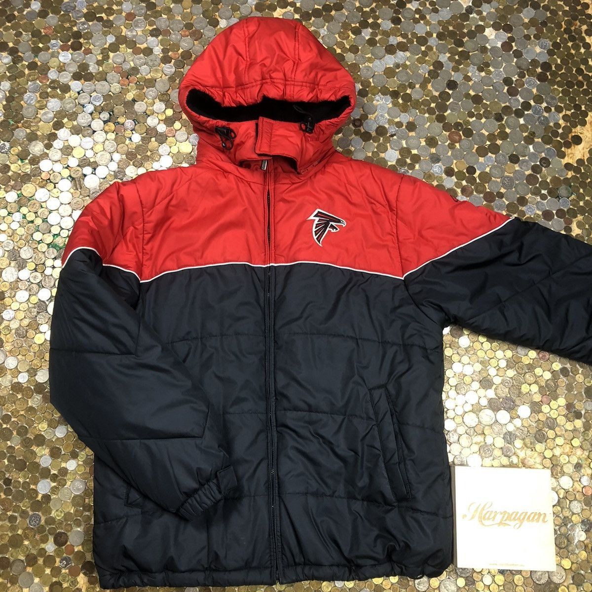 Reebok Reebok NFL puffer jacket Atlanta Falcons Size US M / EU 48-50 / 2 - 1 Thumbnail