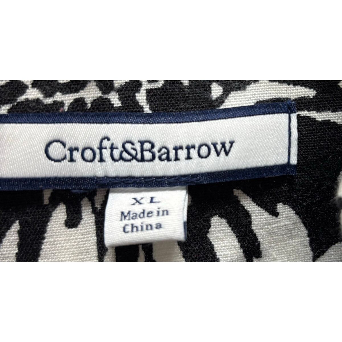Croft & Barrow Croft & Barrow Black and White Floral Jacket Size XL Size XL / US 12-14 / IT 48-50 - 5 Thumbnail