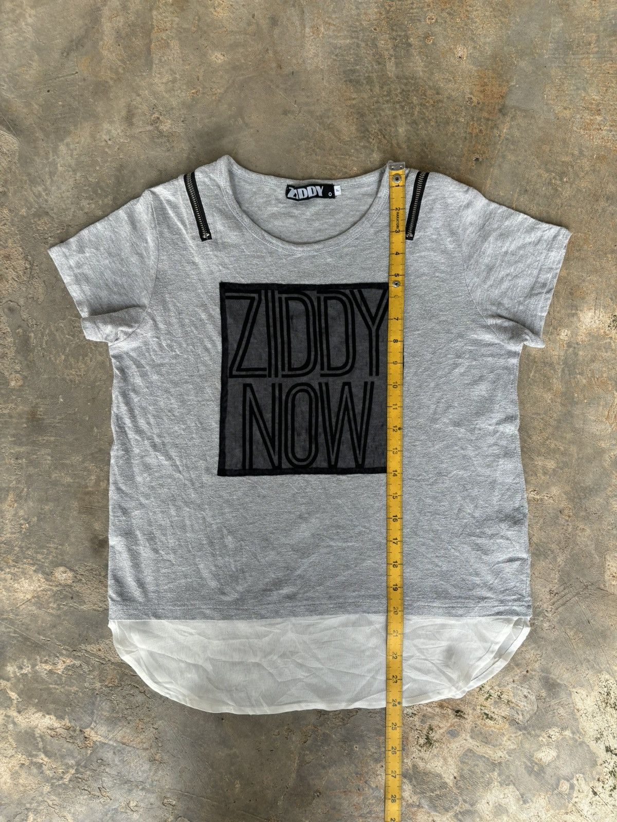 Hysteric Glamour Y2k Ziddy Now Zipper Tshirt Size ONE SIZE - 11 Thumbnail