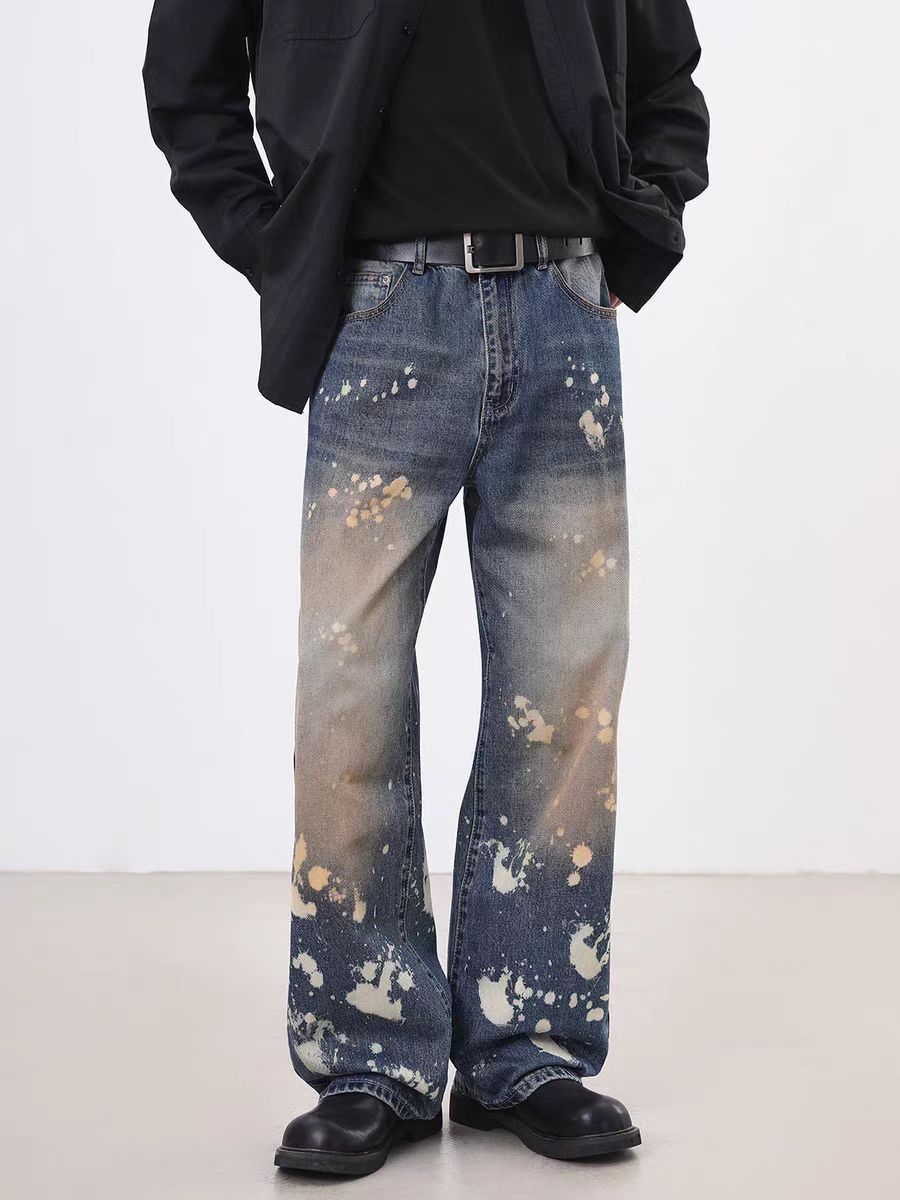 Japanese Brand × Vintage Hip-hop style washed and aged rusty baggy jeans Size US 30 / EU 46 - 2 Thumbnail