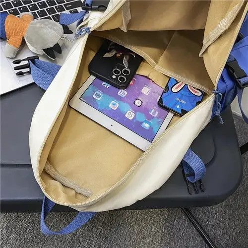 Japanese Brand Fashion smile backpack aesthetic Size ONE SIZE - 3 Thumbnail