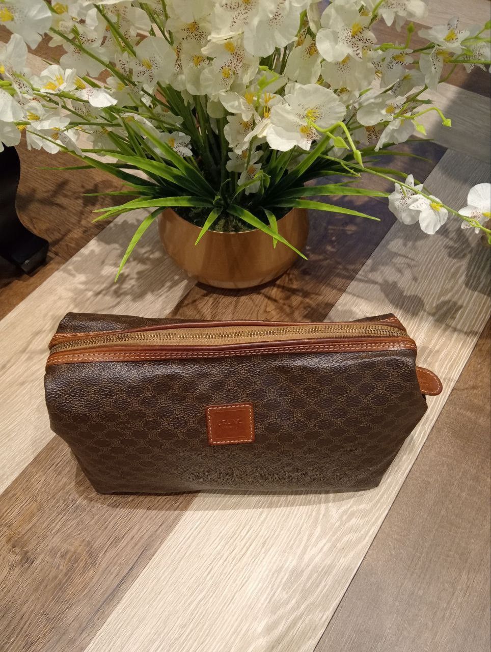 Celine VINTAGE CELINE PARIS MONOGRAM CLUTCH BAG Size ONE SIZE - 4 Thumbnail