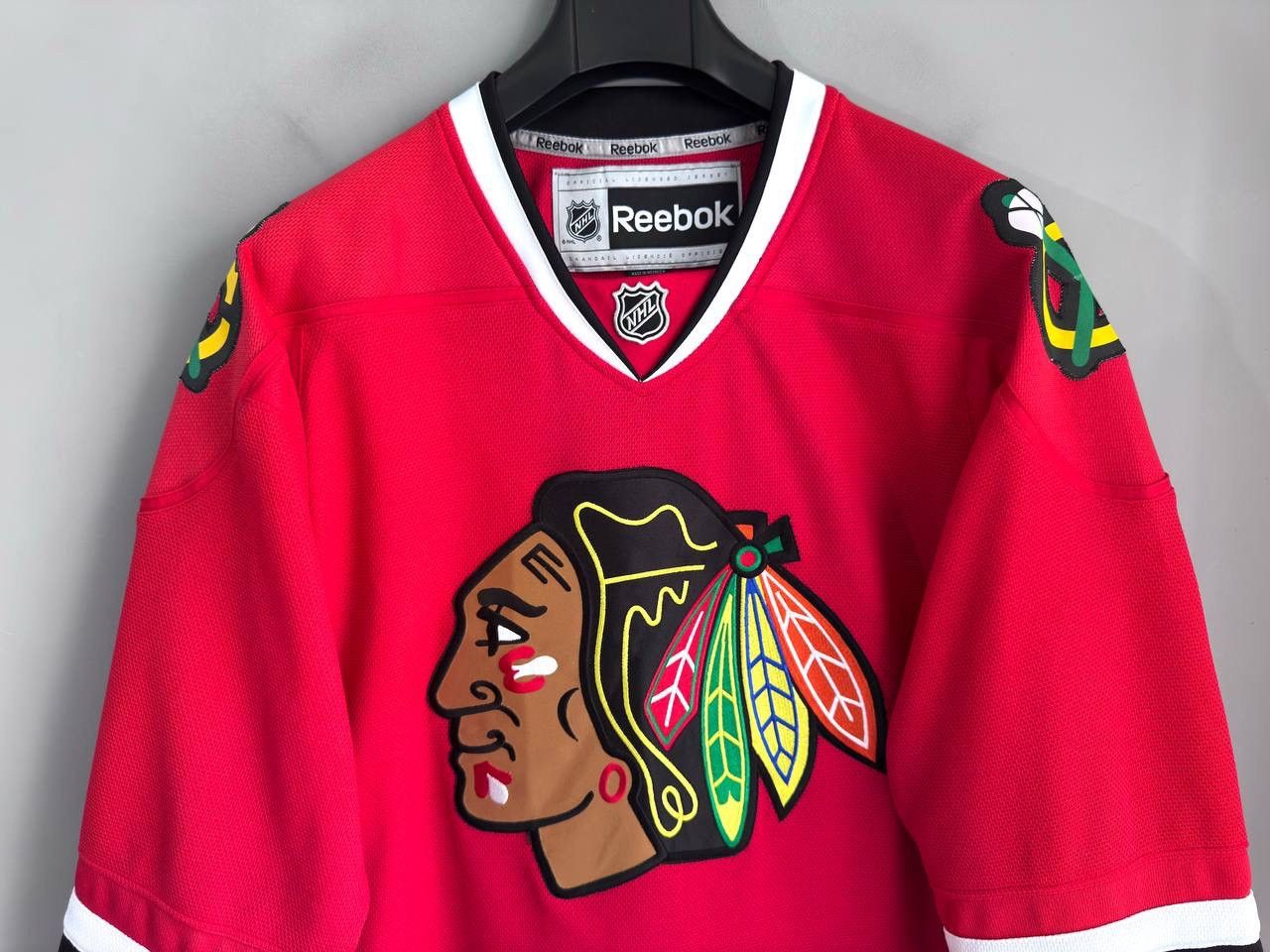 Reebok Reebok Chicago Blackhawks NHL Red Hockey Jersey, Size M Size US M / EU 48-50 / 2 - 4 Thumbnail