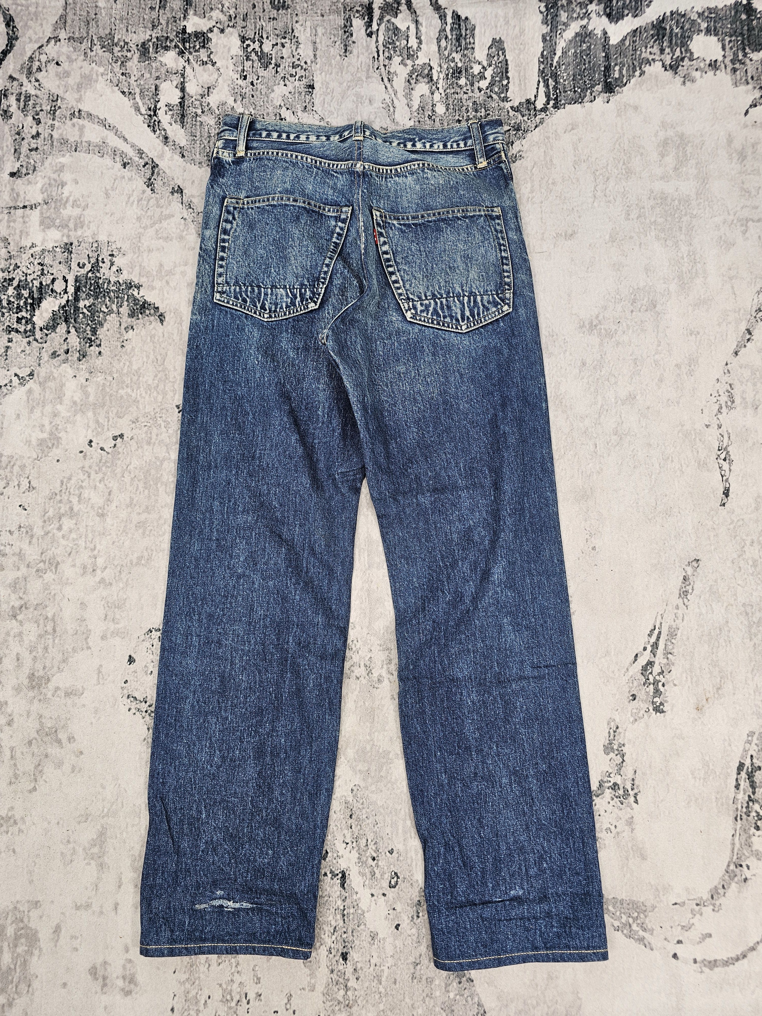 Japanese Brand GO TO HOLLYWOOD Selvedge Redline Stone Wash Resize J0297 Size US 30 / EU 46 - 2 Thumbnail