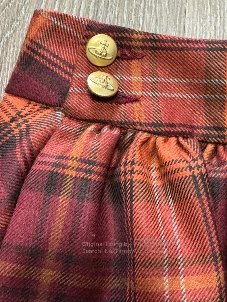 Vivienne Westwood Vivienne Westwood Classic Plaid Skater Skirt Size 24" / US 00 / IT 34 - 2 Thumbnail