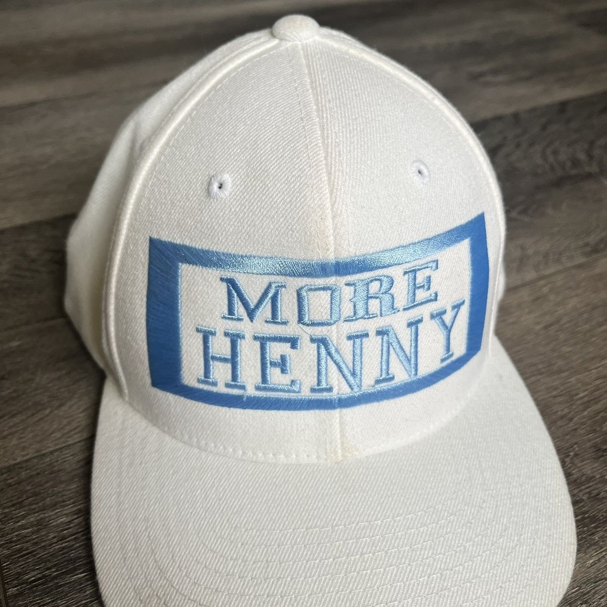 Lids Vintage Lids More Henny Embroidered Box Logo Snapback Hat Size ONE SIZE - 3 Thumbnail