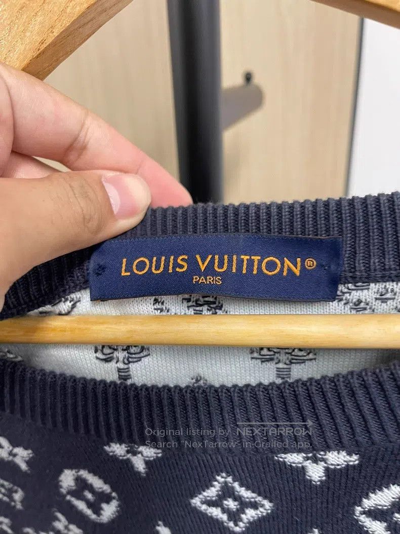 Louis Vuitton Louis Vuitton Gradient presbyopic knit sweater Size US XXL / EU 58 / 5 - 3 Thumbnail
