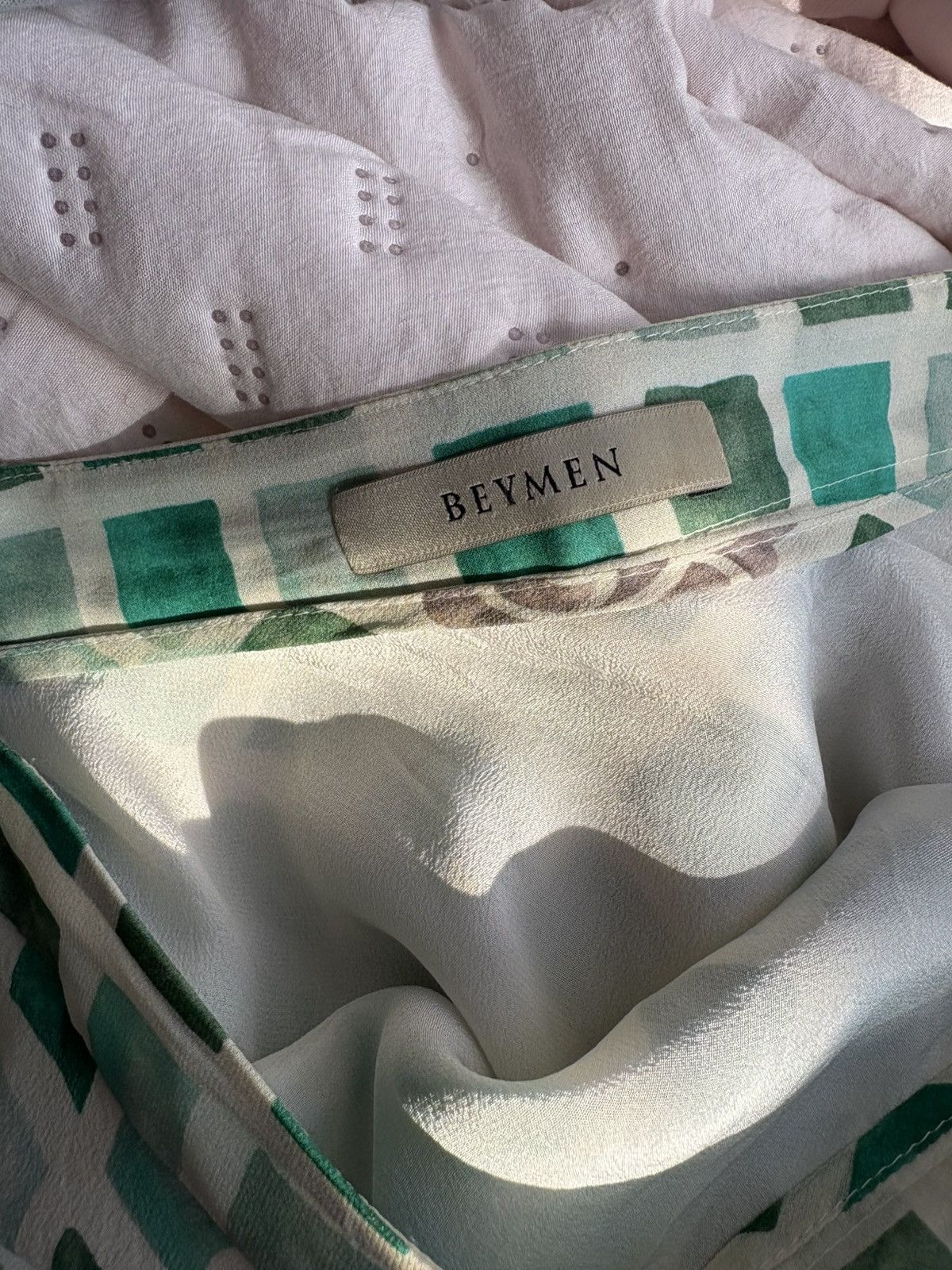 Vintage Beymen silk skirt Size 26" / US 2 / IT 38 - 11 Thumbnail