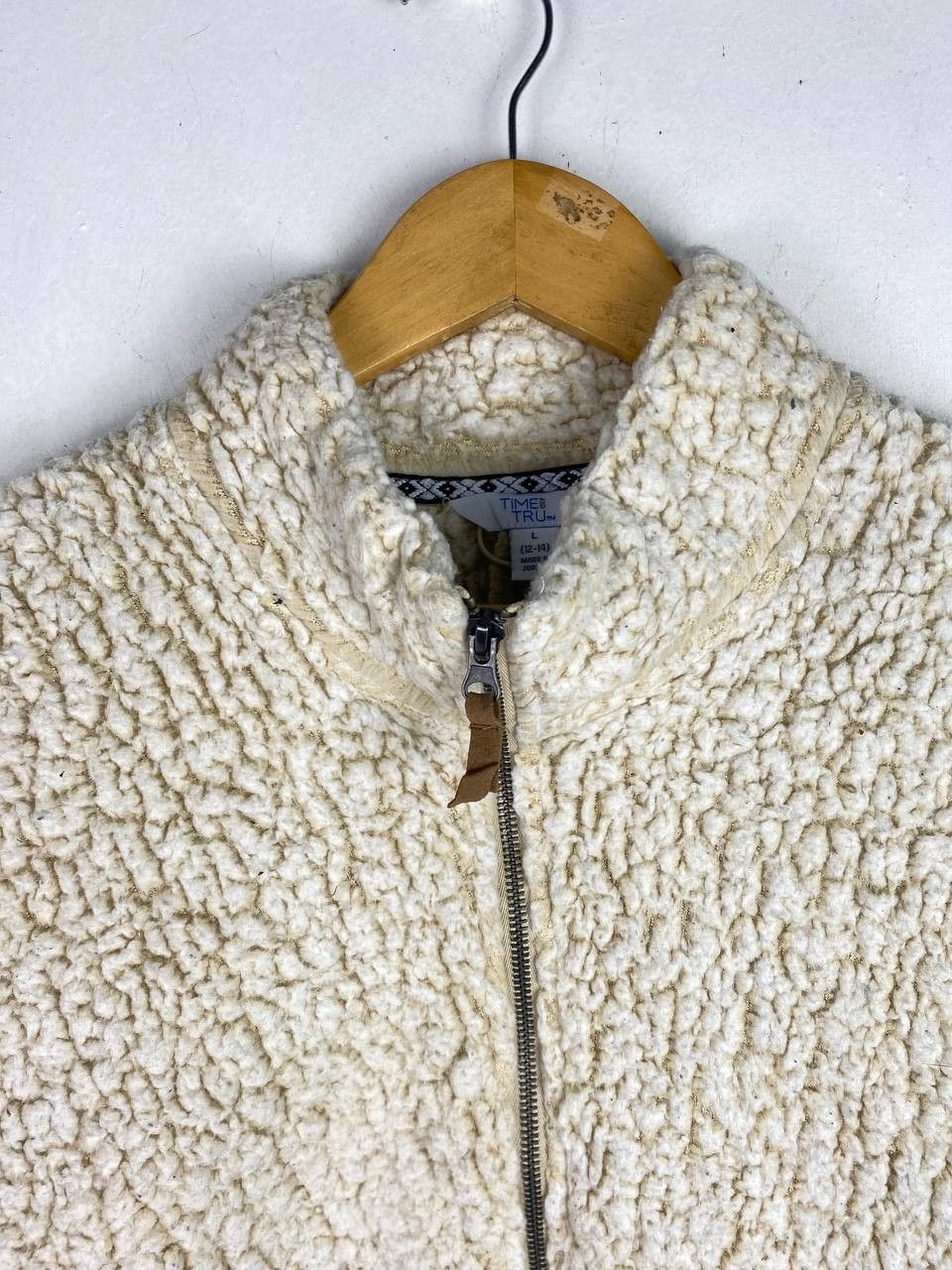 Japanese Brand vintage time and run soft fleece half zipper jacket Size US L / EU 52-54 / 3 - 2 Thumbnail