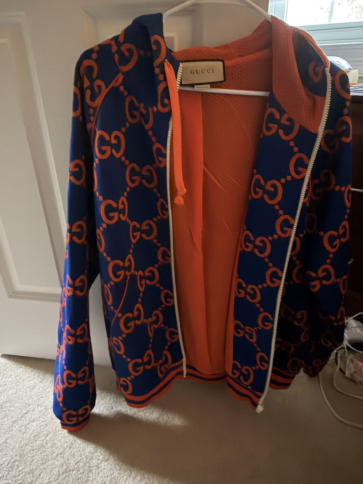 Gucci Gucci blue and orange hoodie Size US M / EU 48-50 / 2 - 1 Thumbnail