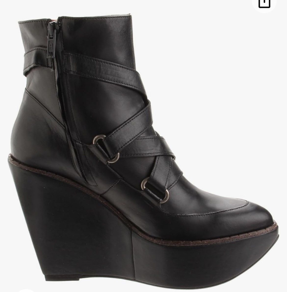 Robert Clergerie Robert Clergerie OKI Platform Leather Boot Size US 6 / IT 36 - 9 Thumbnail