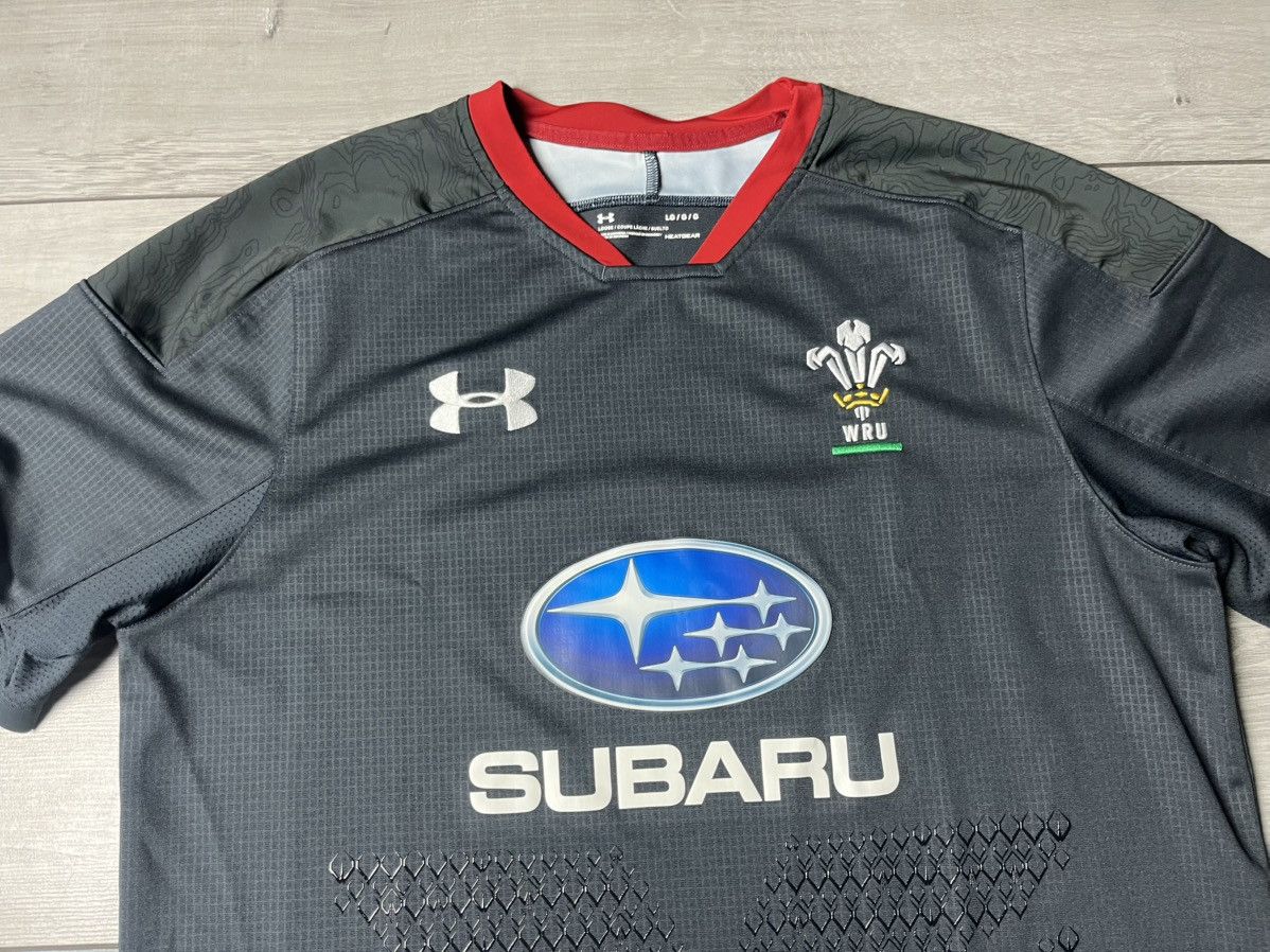 Under Armour Wales Jersey Rugby Union 2018/2019 Away Under Armour Shirt Size US L / EU 52-54 / 3 - 3 Thumbnail