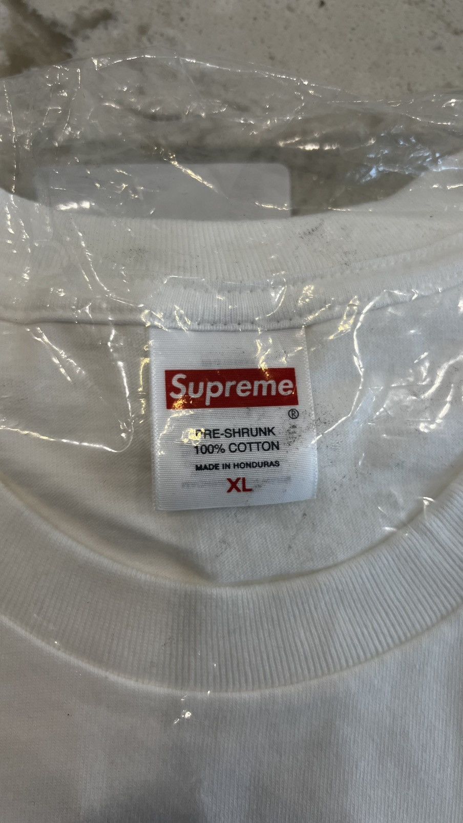 Supreme Supreme Arabic box logo tee white size xl Size US XL / EU 56 / 4 - 3 Thumbnail