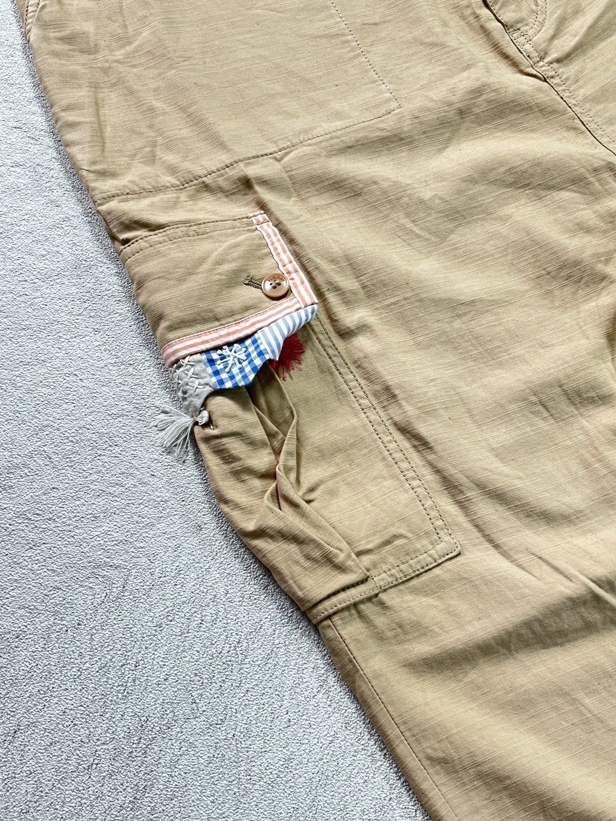 Vintage 🔥Ne-net by Issey Miyake (Cropped Pants Cargo)🔥 Size US 30 / EU 46 - 2 Thumbnail