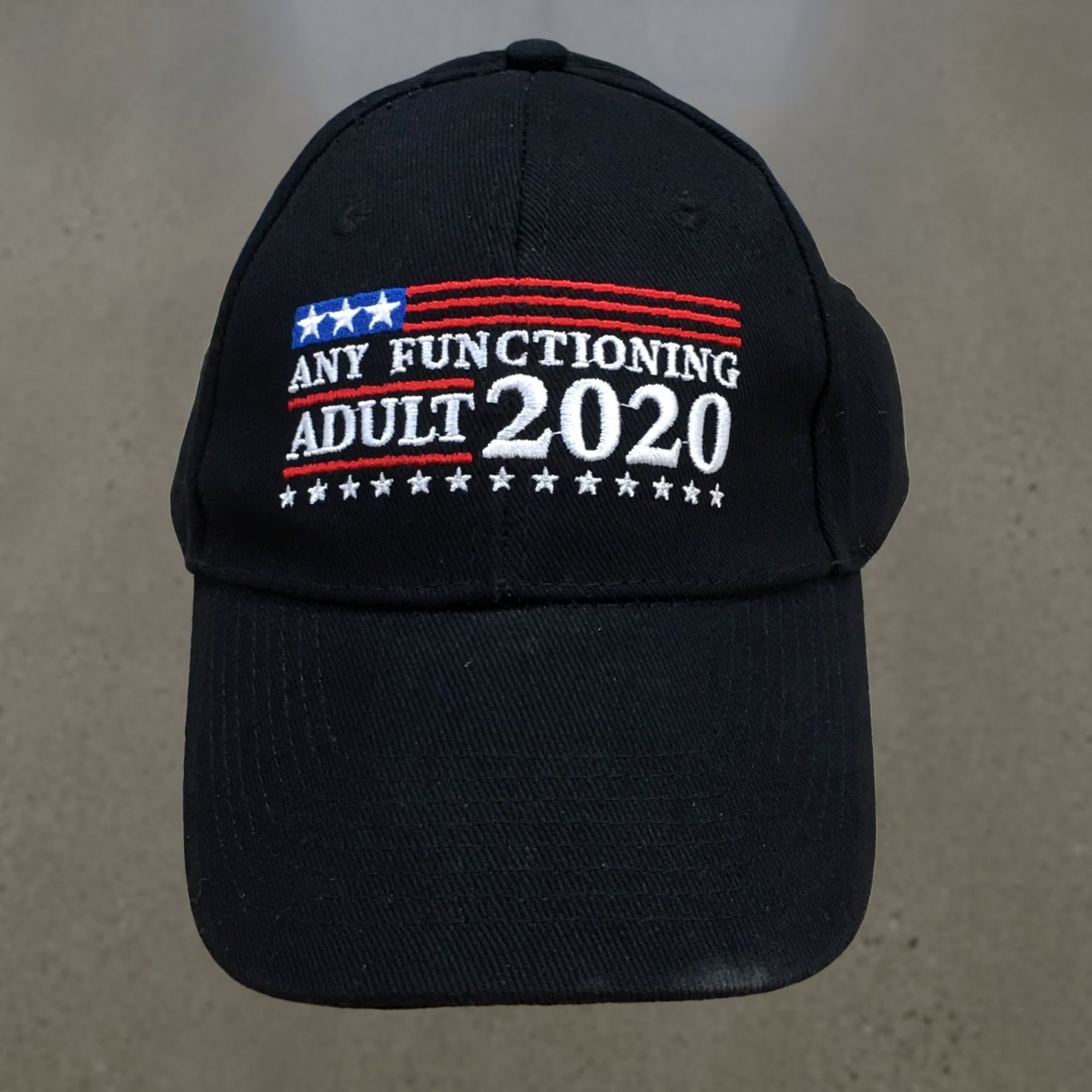 Vintage Trump Biden Election 2020 Baseball Cap Mens Black OS Adjustable Embroidered Size ONE SIZE - 1 Thumbnail