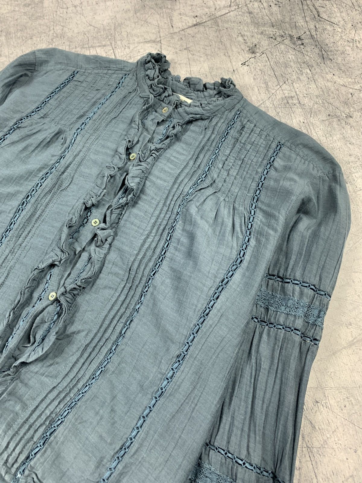 Isabel Marant Etoile Isabel Marant Etolie Shirt Blouse Size 34 Ruffle Avant Garde Size XXS / US 00 / IT 34 - 4 Thumbnail
