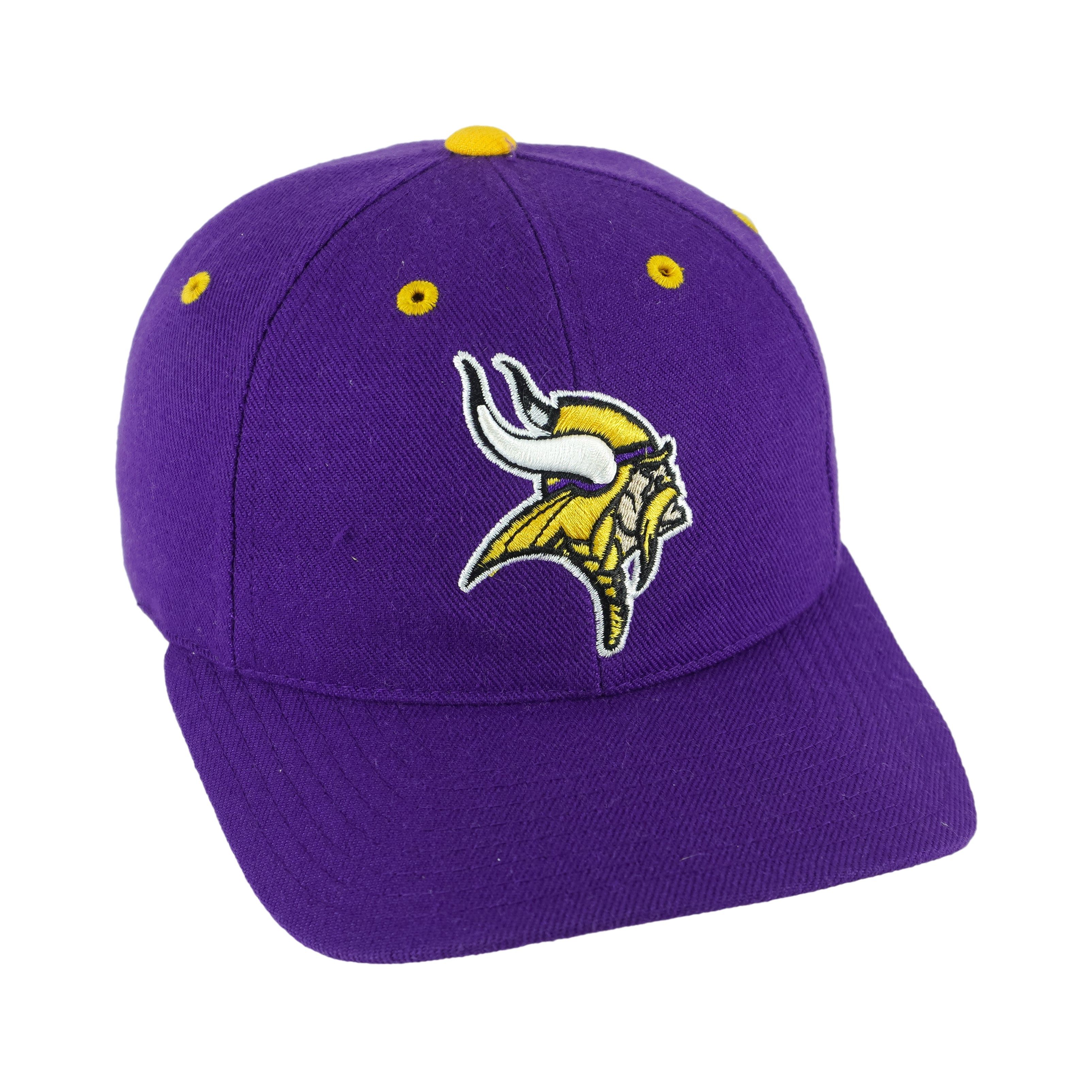 Logo Athletic NFL - Minnesota Vikings Snapback Hat 1990s OSFA Size ONE SIZE - 2 Thumbnail