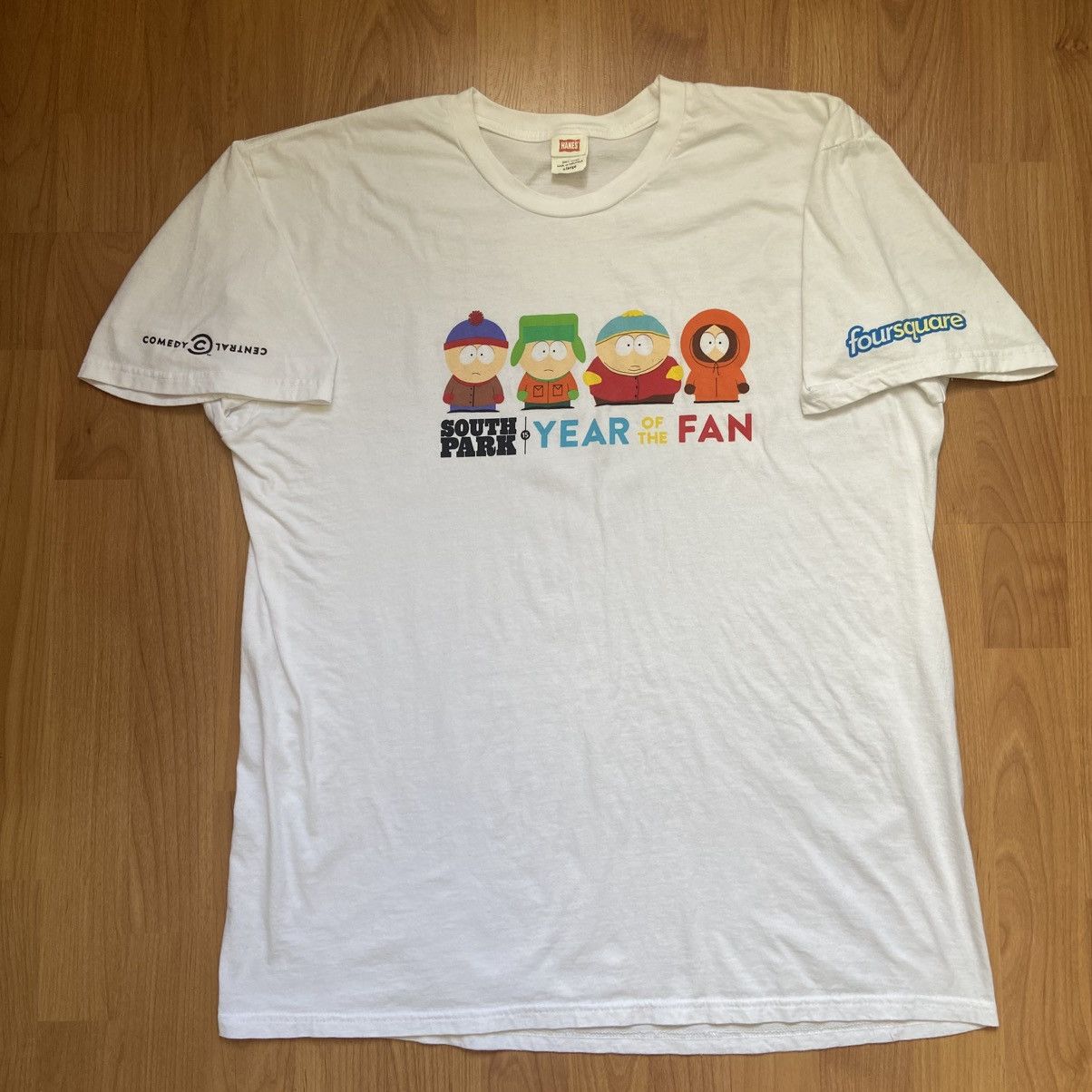Vintage South Park Year of the Fan Comedy Central Vintage T-Shirt XL Size US XL / EU 56 / 4 - 1 Thumbnail