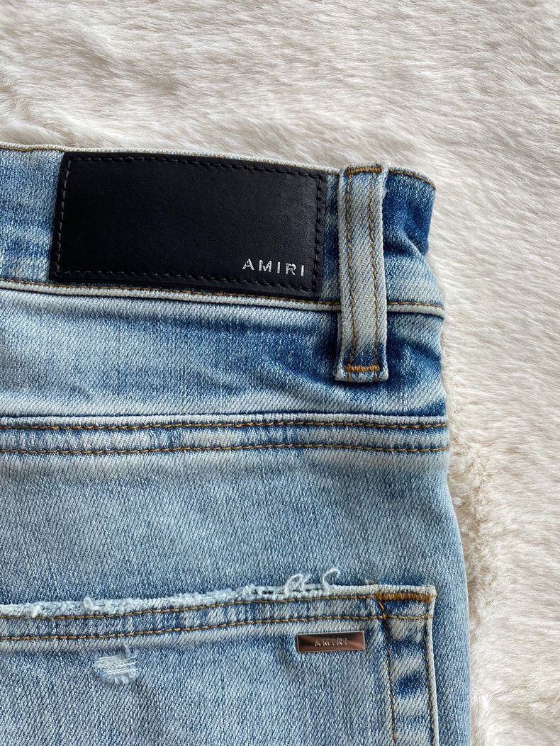 Amiri Amiri Washed Blue mx2 Jean Size US 29 - 2 Thumbnail